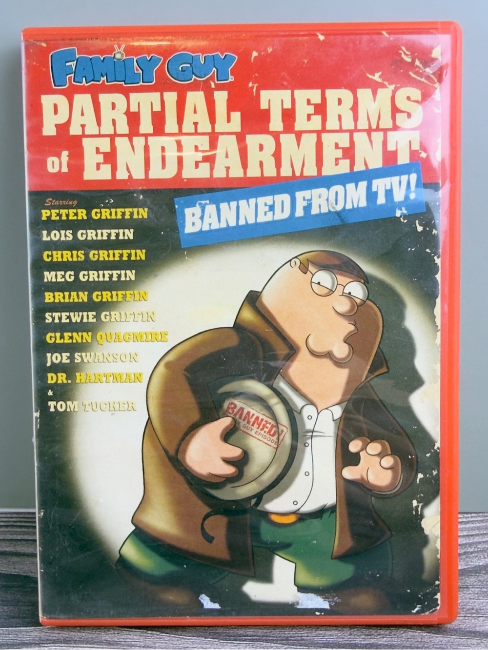Family Guy Partial Terms of Endearment DVD Banned Episode Uncensored